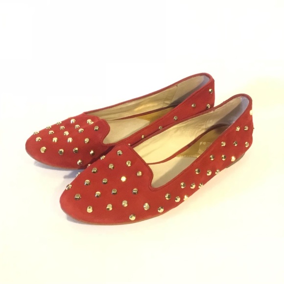 Michael Kors Shoes - MICHAEL KORS | Gold Studded Flats